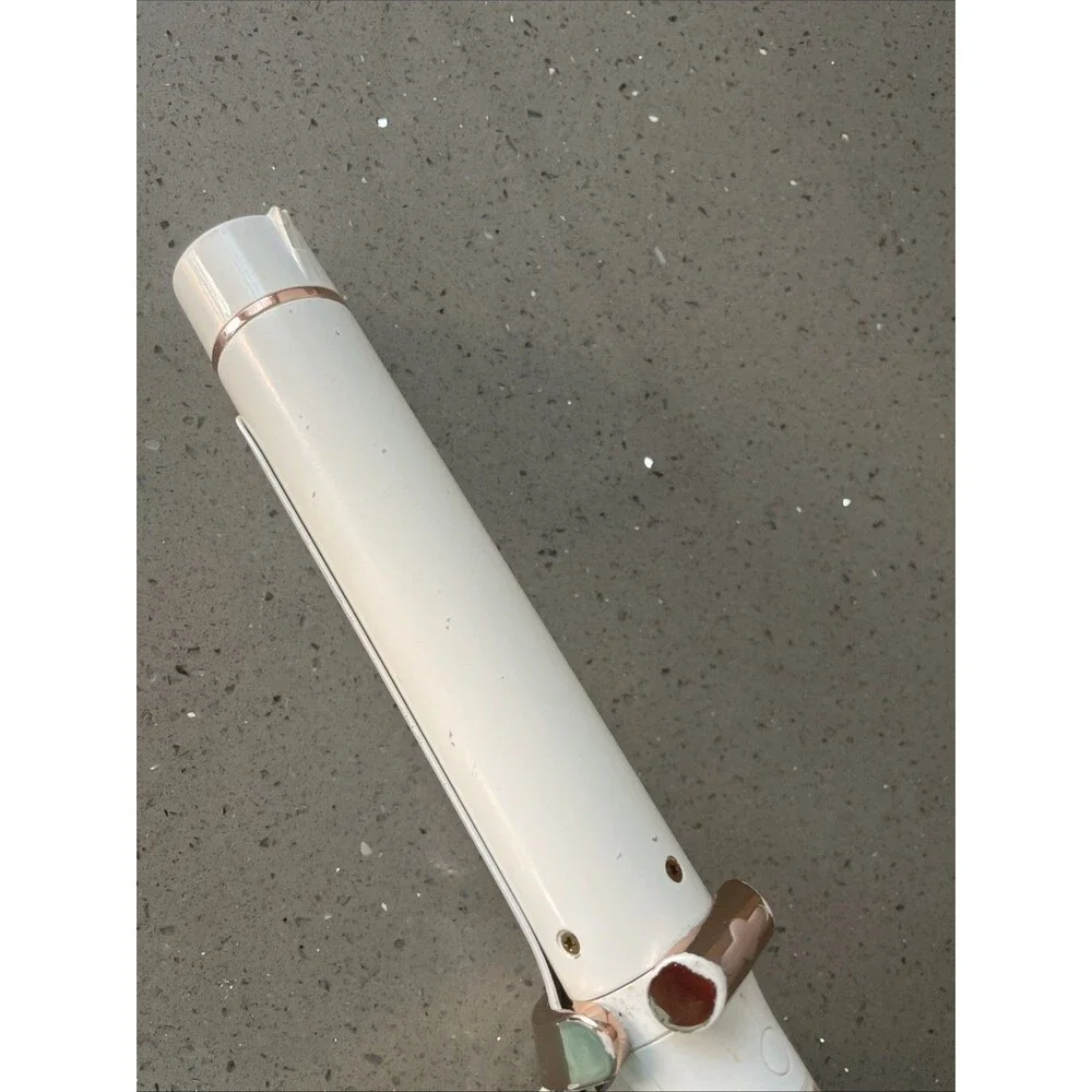 T3 SinglePass Curl 1.25 Inch Professional Curling Iron white rose gold